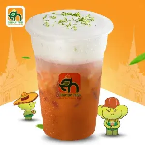 Hình ảnh Trà sữa Thái đỏ sữa dừa