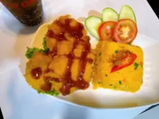Hình ảnh Cơm Chiên Gà Không Xương (Sốt Tứ Xuyên)