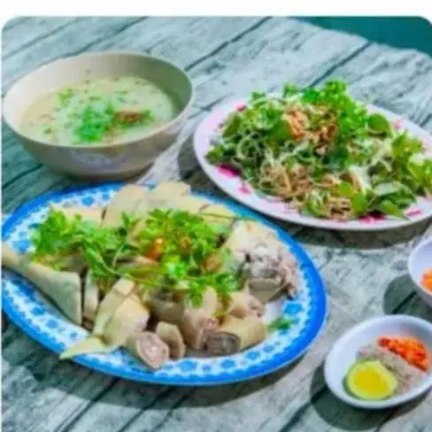 Hình ảnh Combo cháo - gỏi 2 người