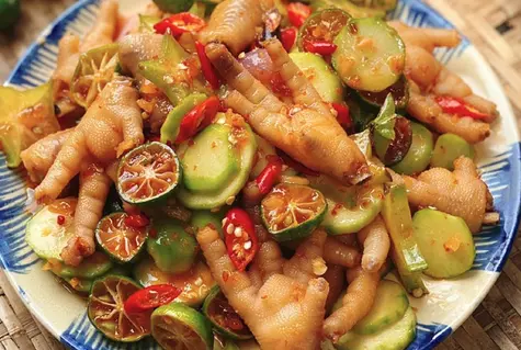Hình ảnh Chân gà sốt Thái