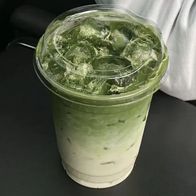 Hình ảnh Cold whisk - Matcha latte mix 2 loại sữa 
