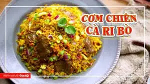 Hình ảnh Cơm chiên cà ri bò