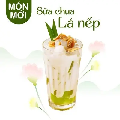 Hình ảnh Sữa chua thạch lá nếp