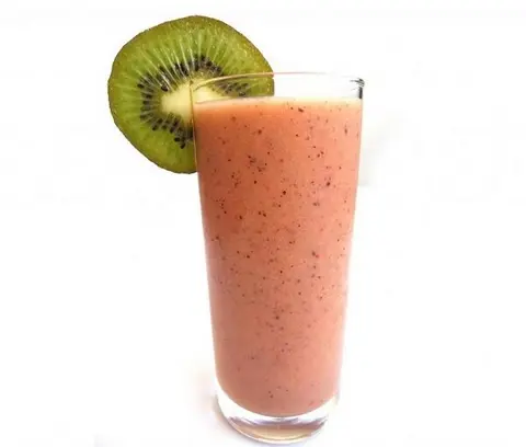 Hình ảnh Sinh tố kiwi - dâu