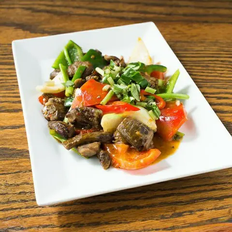 Hình ảnh Chân nấm xào sa tế