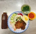 Hình ảnh Combo 2: Cơm tấm sườn ốp la - Nước sâm