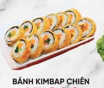 Hình ảnh Bánh kimbap chiên