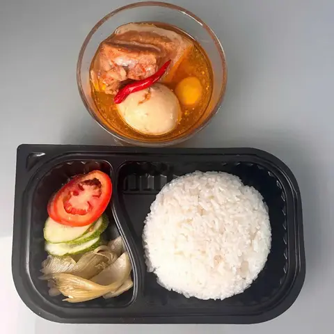 Hình ảnh Cơm thịt kho trứng