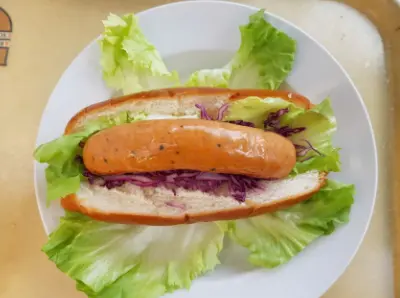 Hình ảnh Hotdog green pepper