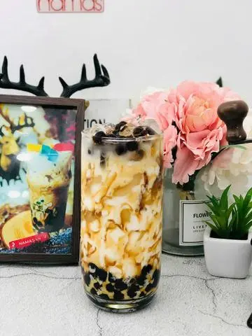 Hình ảnh Sữa tươi trân châu đường đen
