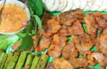 Hình ảnh Vú heo nướng