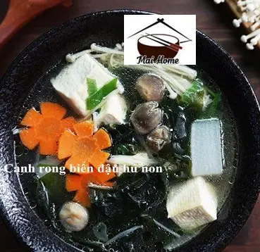Hình ảnh Canh rong biển chay