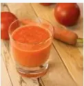 Hình ảnh Nước ép cam - thơm hạt chia
