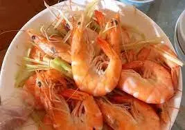 Hình ảnh Tôm hấp sả