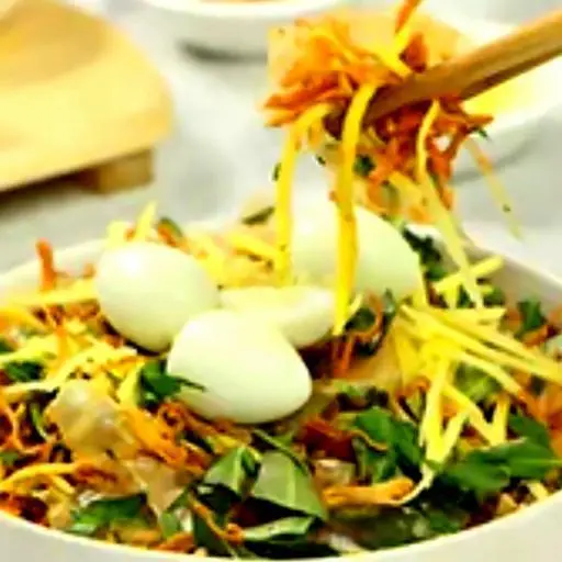 Hình ảnh Bánh tráng trộn đầy đủ