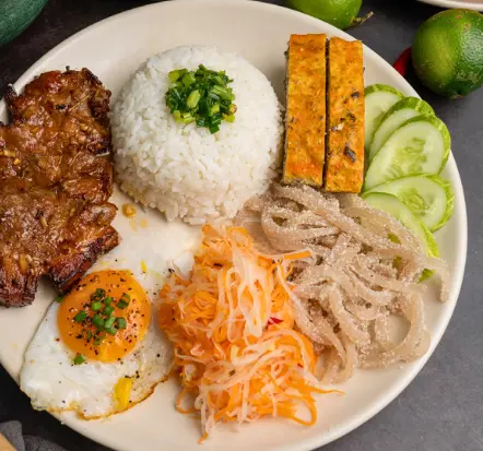 Hình ảnh Cơm tấm sườn chả