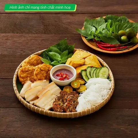 Hình ảnh Bún đậu chả cua