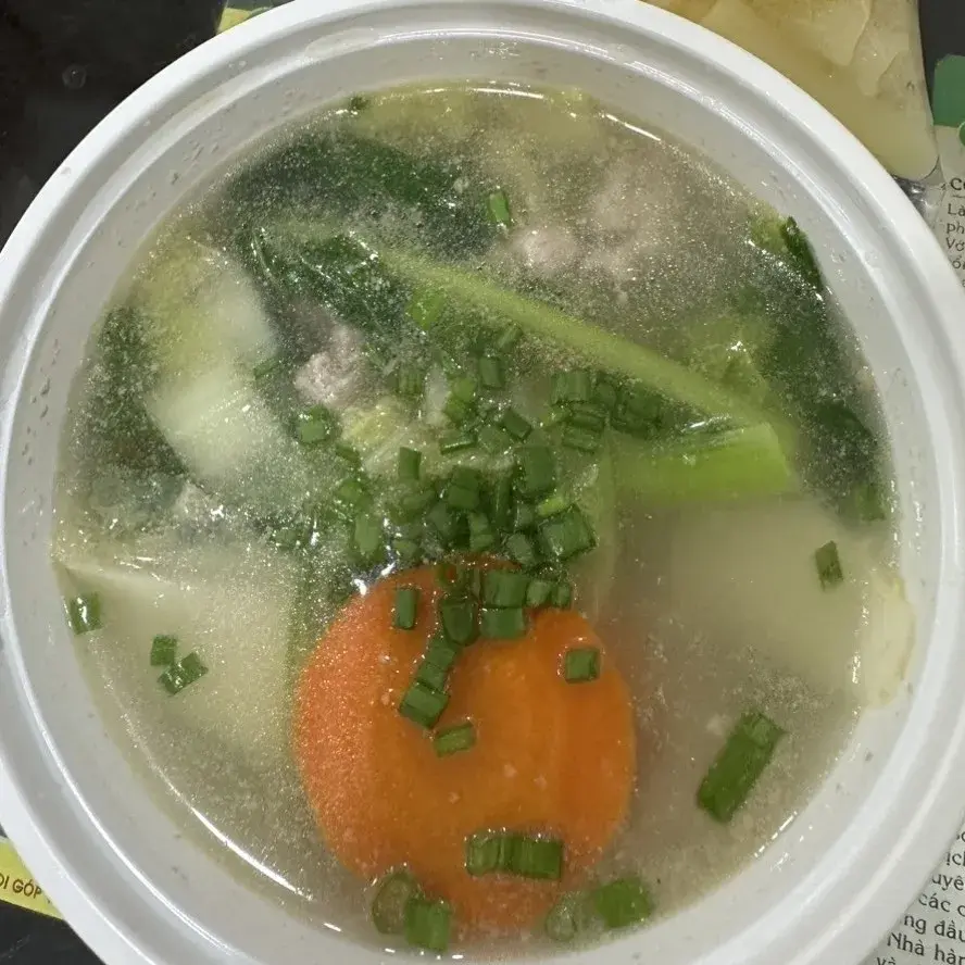 Hình ảnh Bánh canh thịt bằm rau củ