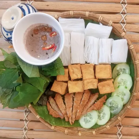 Hình ảnh  BÚN ĐẬU CHẢ CỐM THƠM 