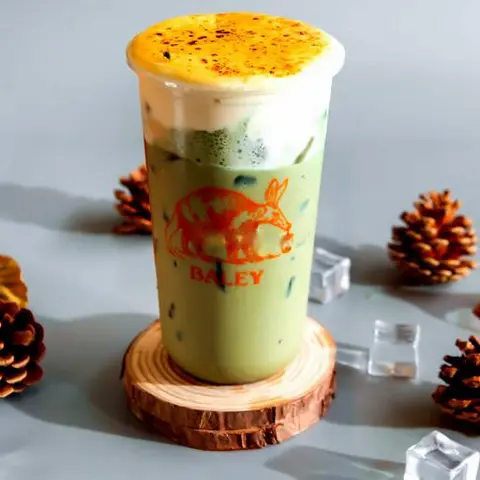 Hình ảnh Matcha kem trứng nướng