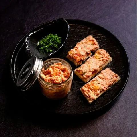 Hình ảnh Pate cá hồi - Salmon rillettes