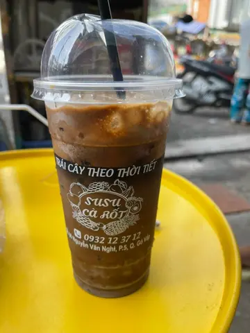 Hình ảnh Caffe sữa pha máy