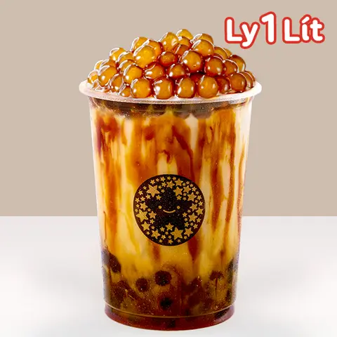 Hình ảnh Sữa tươi trân châu đường hổ khổng lồ - 1000ml