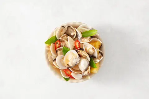 Hình ảnh Ngao trắng hấp dứa sả