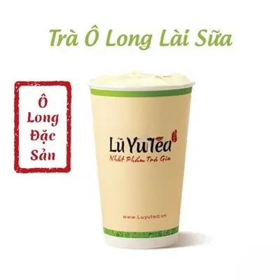 Hình ảnh Trà ô long lài sữa
