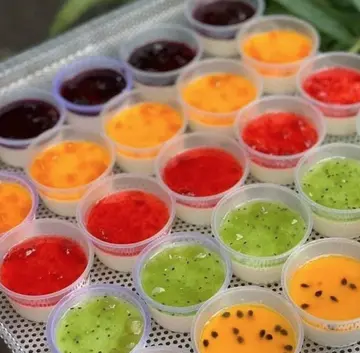 Hình ảnh Bánh panna cotta ổi hồng
