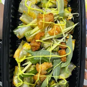 Hình ảnh Bánh tráng cuộn tóp mỡ