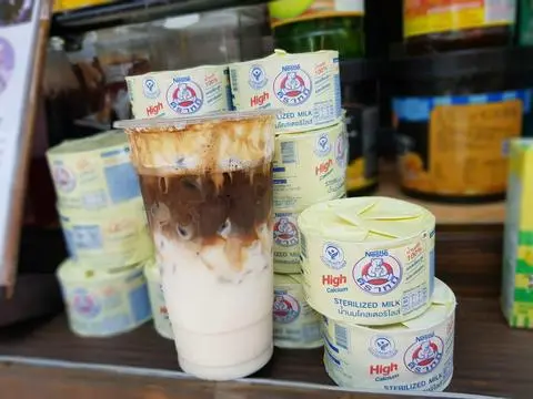Hình ảnh Cà phê sữa gấu