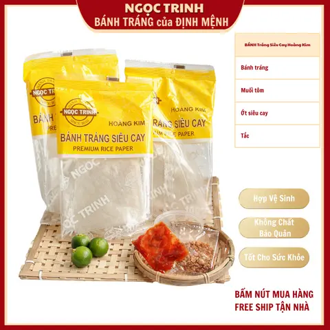 Hình ảnh Bánh tráng siêu cay - 3 Túi