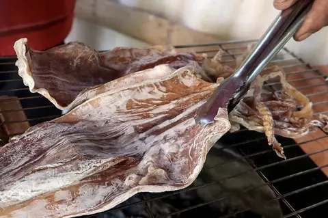 Hình ảnh Mực khô nướng