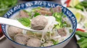 Hình ảnh Hủ tiếu bò viên
