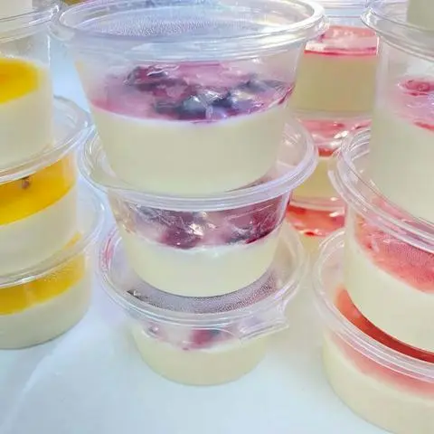 Hình ảnh Panna cotta nho