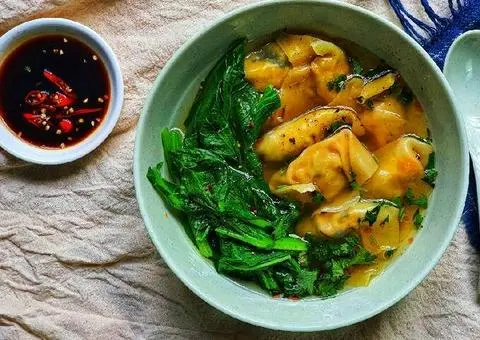 Hình ảnh Sủi cảo nước chay
