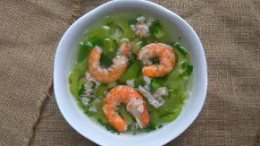Hình ảnh Khổ qua nấu tôm thịt