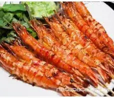 Hình ảnh Tôm sú nướng muối ớt