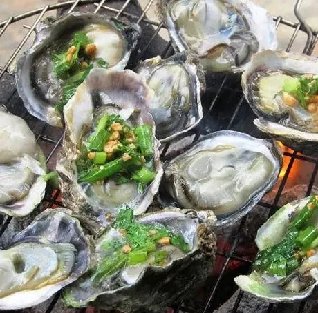 Hình ảnh Hàu đá nướng mọi
