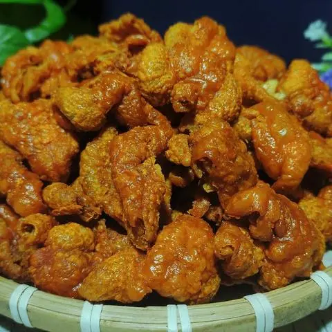 Hình ảnh Da gà chiên - 2 lạng