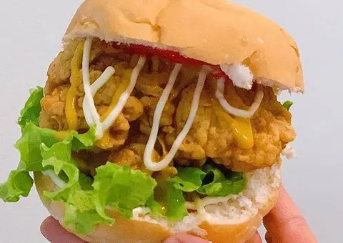 Hình ảnh Hamburger gà