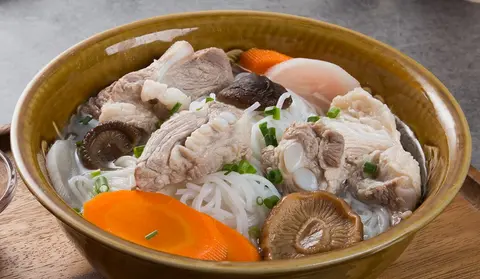 Hình ảnh Bún gạo xương ống