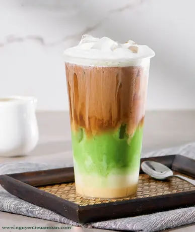Hình ảnh Cacao matcha latte