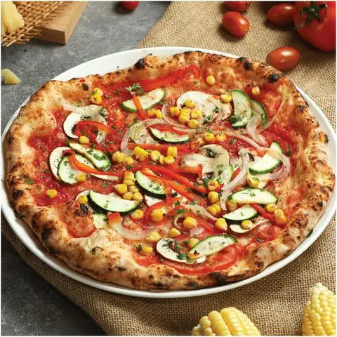 Hình ảnh Non-dairy vegeterian pizza
