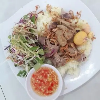 Hình ảnh Cơm lòng gà