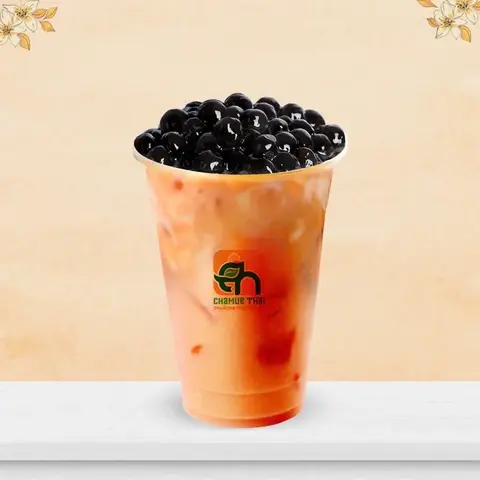 Hình ảnh Trà sữa Thái đỏ đường đen
