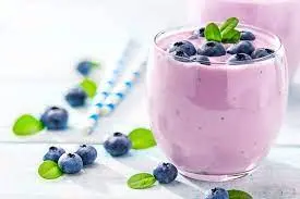 Hình ảnh Sữa chua việt quất thạch
