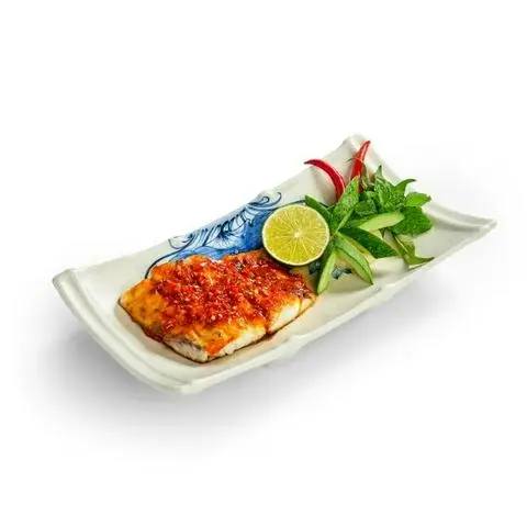 Hình ảnh Cá chẽm nướng muối ớt - FS2