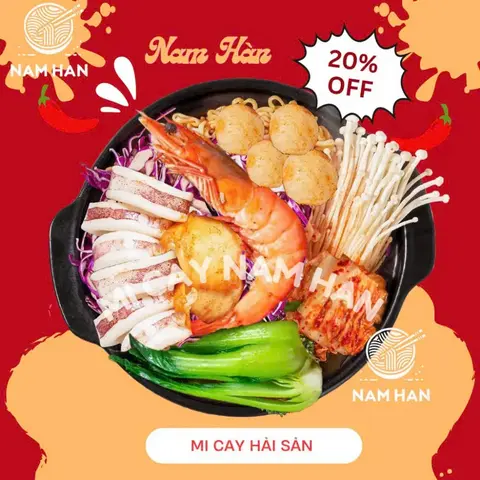 Hình ảnh Mì cay hải sản